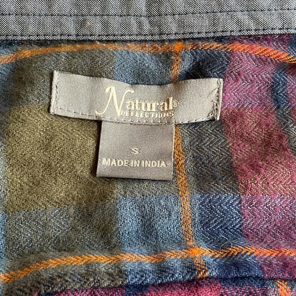 S MENS Natural Reflections Flannel - Picture 2 of 4